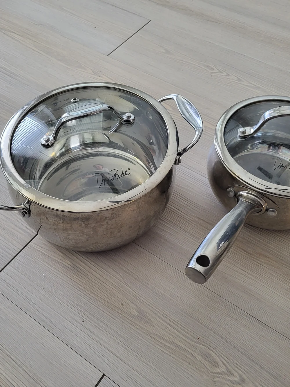 David Burke Cooking Pots Set Of 2